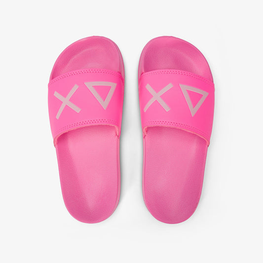 Sun68 GIRL'S SLIPPERS LOGO X35404-62