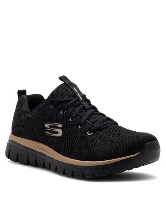 Skechers Graceful Get Connected Sneakers Donna Nere Oro