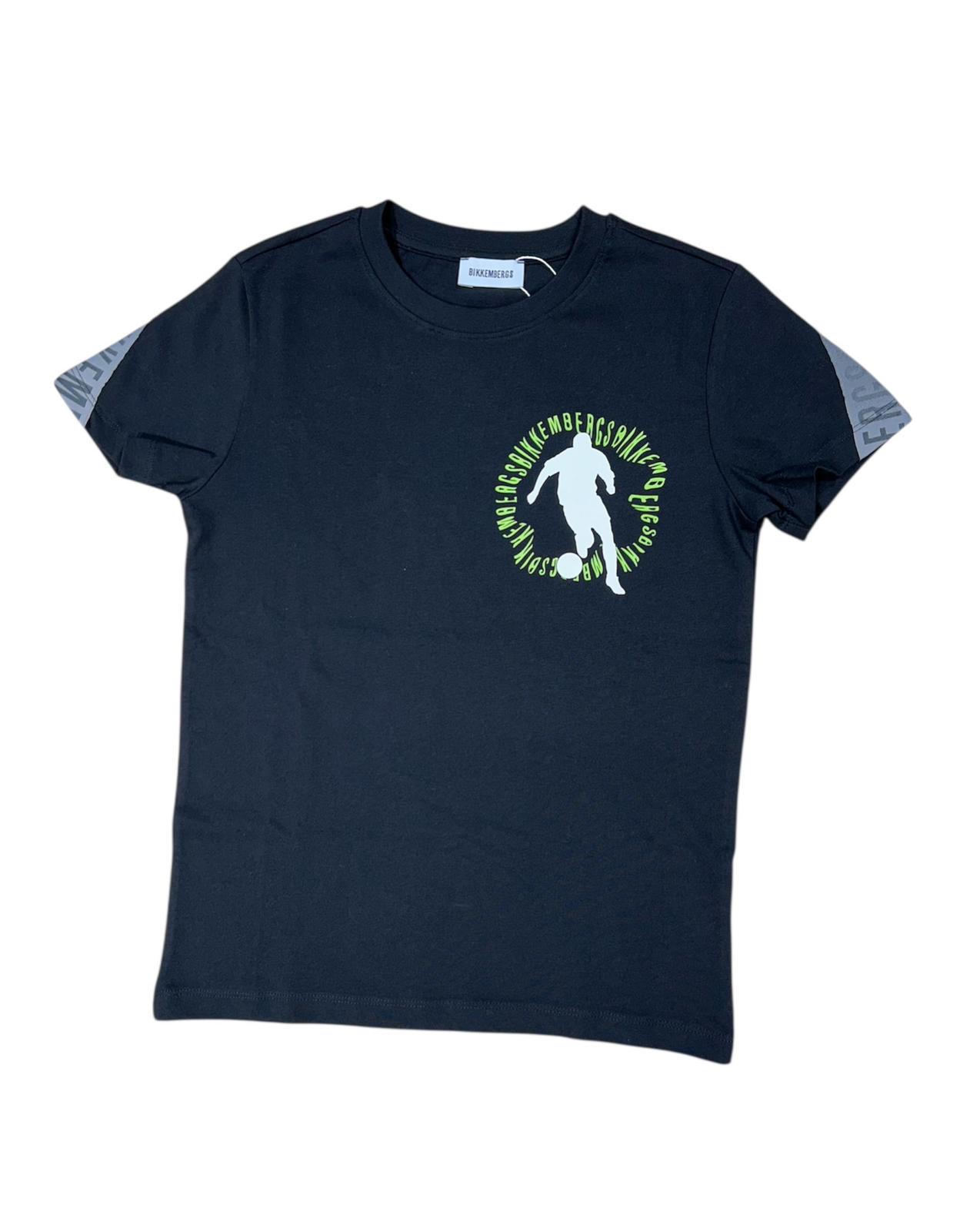 BIKKEMBERGS BKK T-SHIRT BLACK BK3519-8000