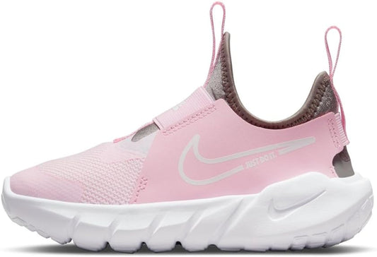 NIKE FLEX RUNNER 2 PINK FOAM /WHITE-FLAT PEWTER-PHOTO BLUE DJ6040-600