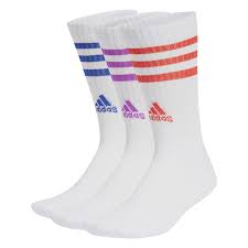 ADIDAS 3S C SPW CRW 3P WHITE/SELUBL/PURBUR/ IZ0122