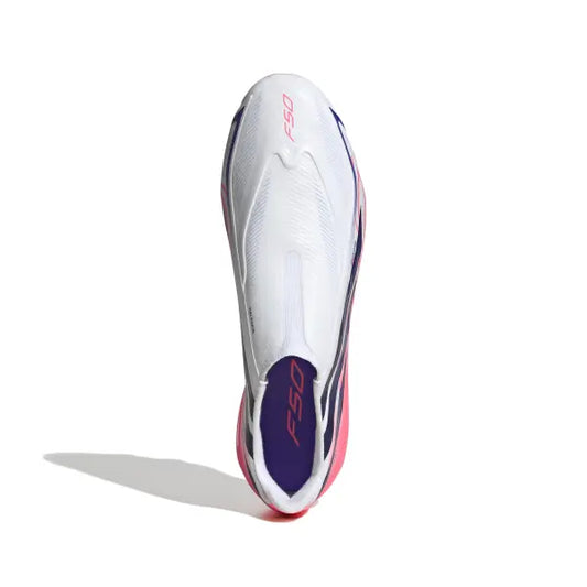 Adidas F50 Hyperfast League Laceless FG KJ3415 – Bianco