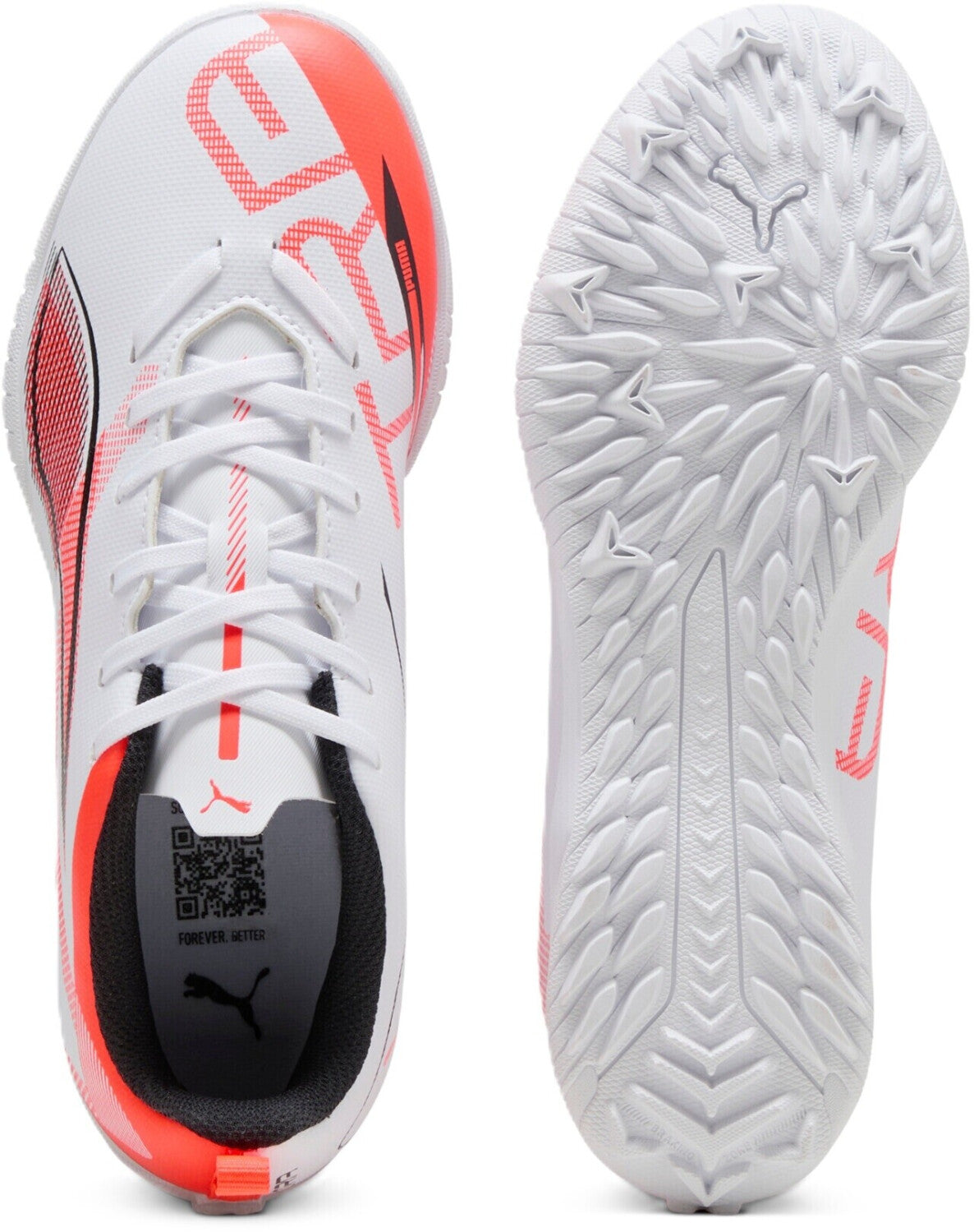 PUMA ULTRA 5 PLAY TT JR WHITE 108333-01