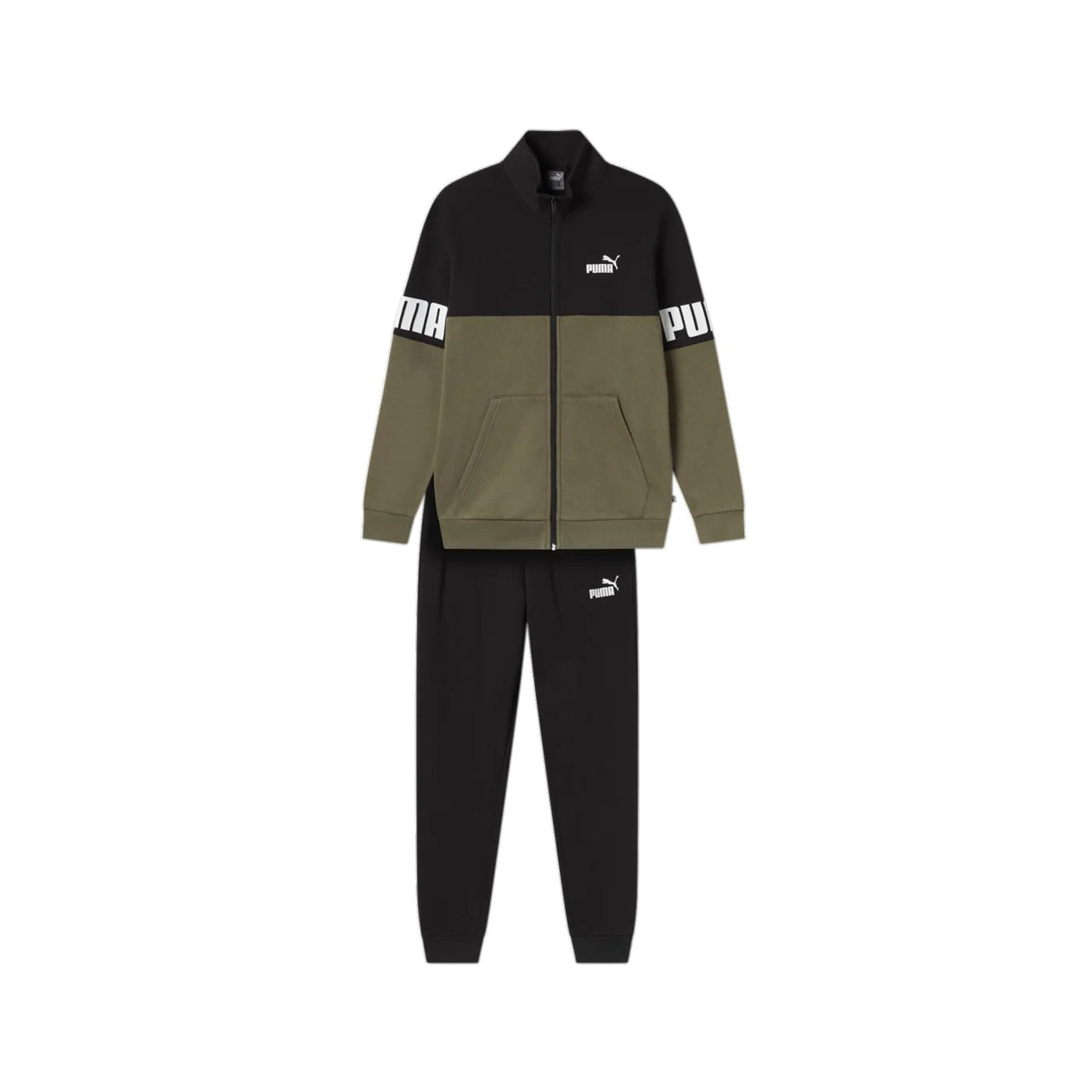 PUMA POWER COLORBLOCK SUIT FL CL PUMA OLIVE 670038-73
