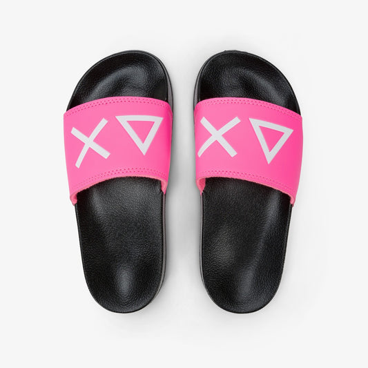 Sun68 GIRL'S SLIPPERS LOGO X35404-1162