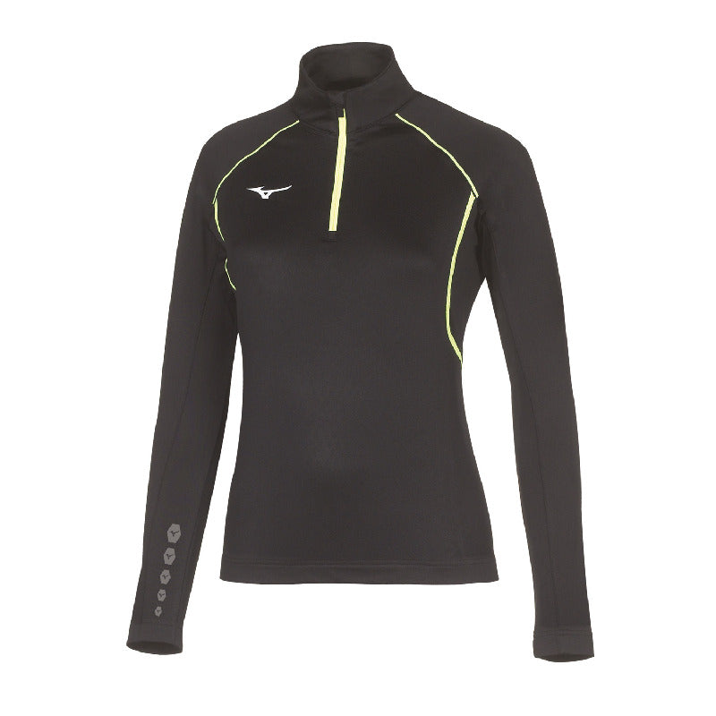 Mizuno Premium JPN Warmer Top – Felpa Nero