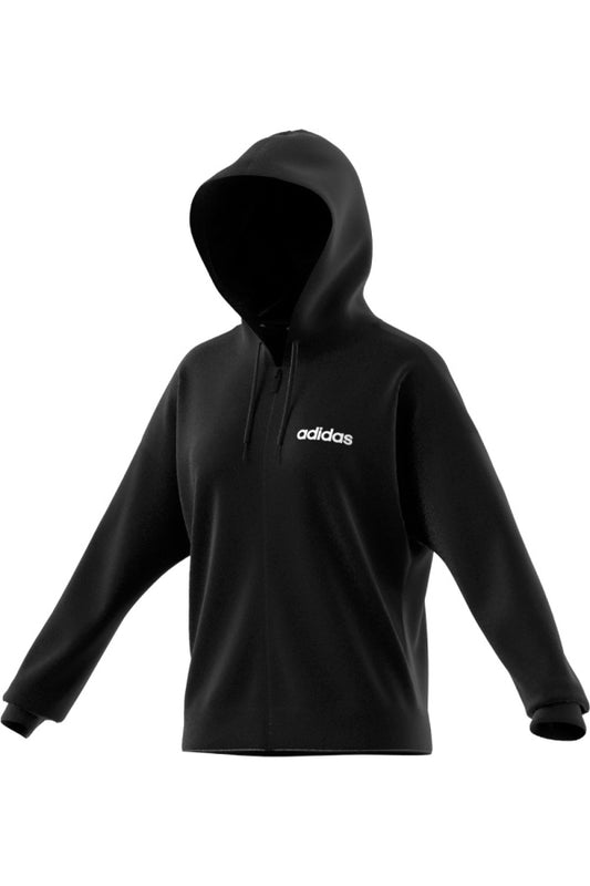 ADIDAS W LIN FT FZ HD BLACK/WHITE JC8274