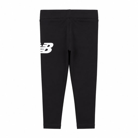 New Balance Graphic NB Legging LAKG0159-BK – Nero | Leggings bimba in cotone, pantaloni dal look sportivo per outfit casual e tempo libero quotidiano