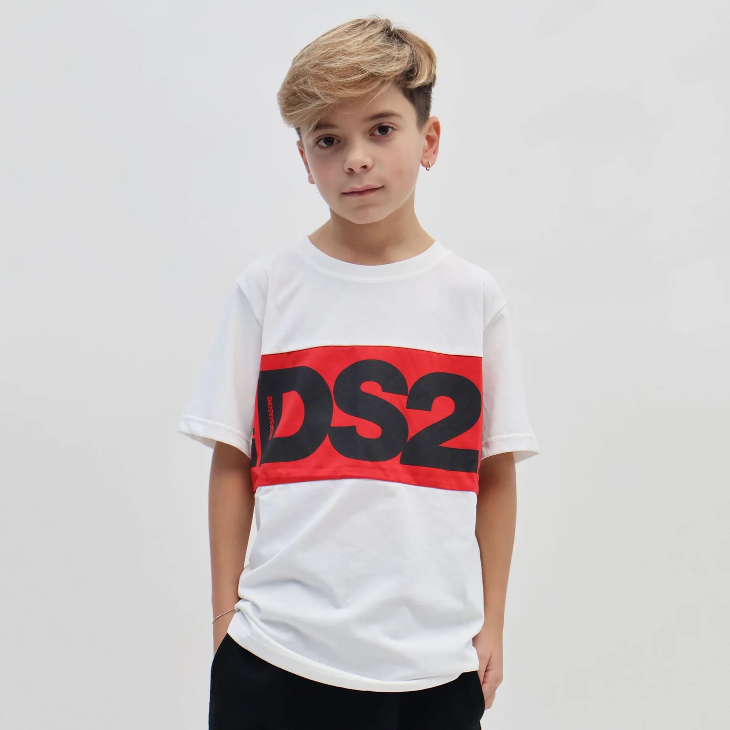 DS2 T-SHIRT 100% COTONE FW25K058