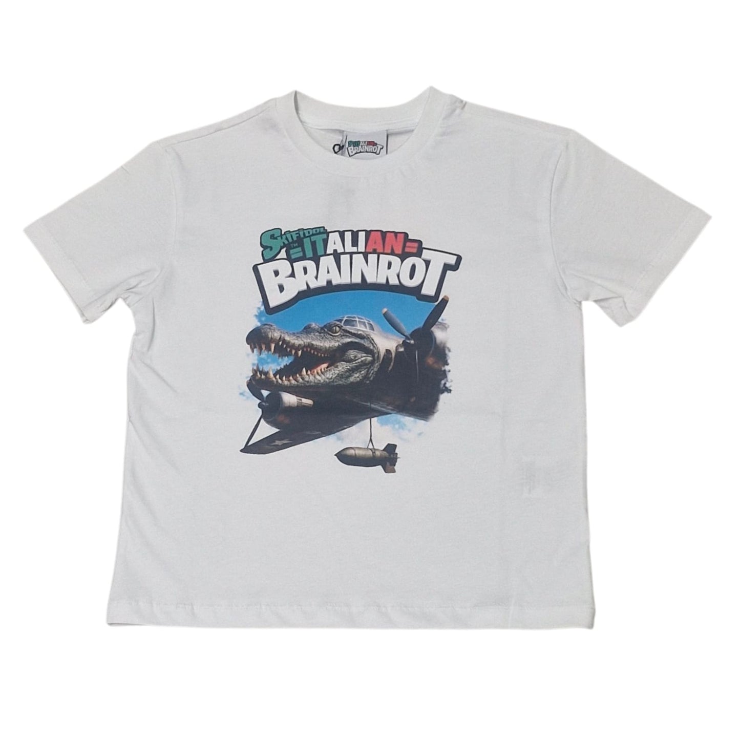 Brainrot T-SHIRT BOMBARDIRO CROCODILLO S6IBJBTH002-002