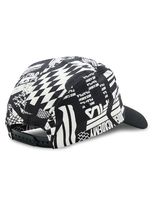 FILA Fila C46 AOP VR46 Dragster cap Black & White Racing AOP FCU0088-83215