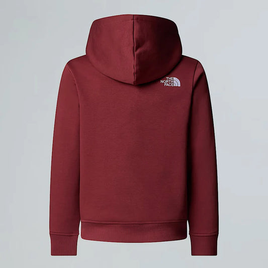THE NORTH FACE TEEN DREW PEAK PULLOVER HOODIE SUMAC NF0A8EHH0VO1