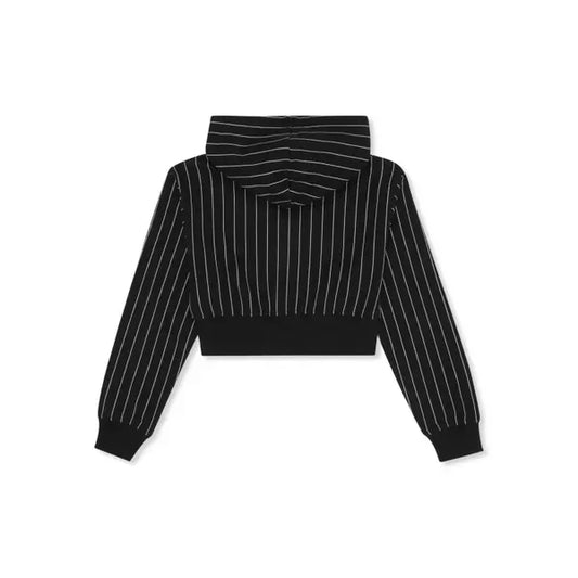 FILA RIFREDI loose graphic pinstriped zip hoodie FAT0833-83522