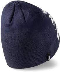 023433-02 Ess Classic Cuffless Beanie Peacoat- White