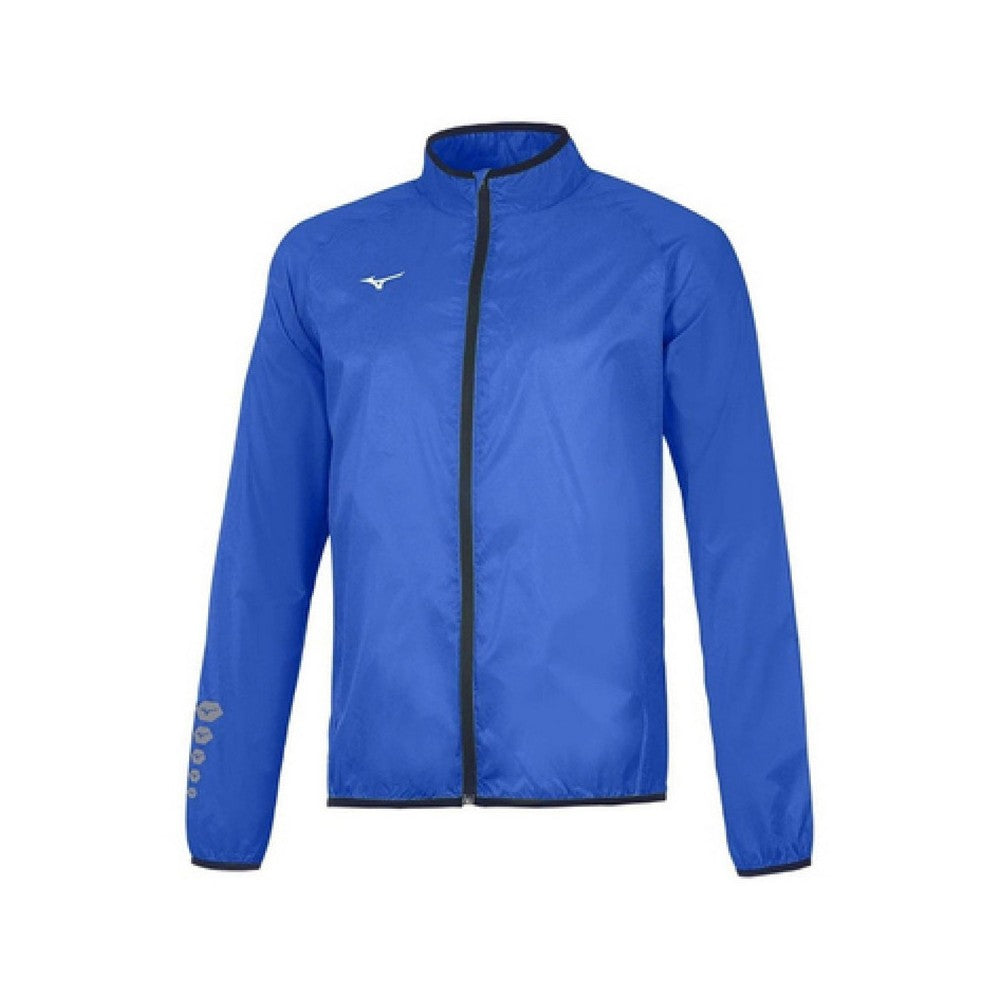 Mizuno UNISEX AUTHENTIC RAIN JACKET giacca antipioggia unisex adulto Azzurro/Blu full zip U2EE710114