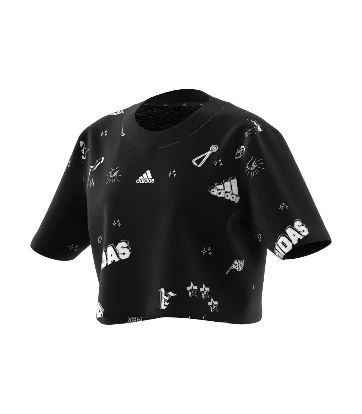 JG BLUV Q3 AOPT BLACK/WHITE/WHITE IA1582