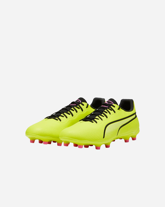 PUMA KING PRO FG/AG ELECTRIC LIME-BLACK-POISON PINK 107566-05
