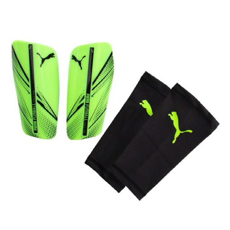PUM ATTACANTO SLEEVE ELECTRIC LIME-BLACK 030887-04
