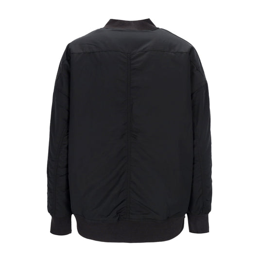 621689-01 T7 Shiny Bomber Jacket Black