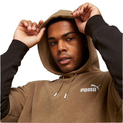 675913-93 PUMA POWER Winterized Hoodie FL Chocolate Chip