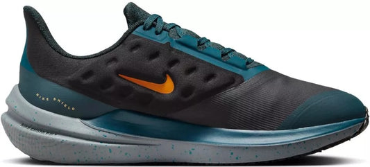 Nike Winflo 9 Shield BLACK/SAFETY ORANGE-GEODE TEAL DM1106-002
