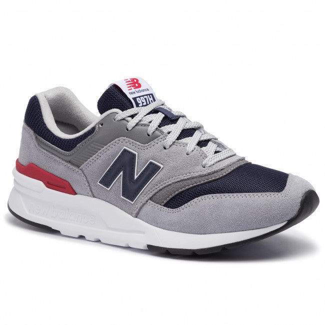 Scarpa Lifestyle UOMO SUEDE MESH GREY/NAVY/RED D 997 CM997HCJ