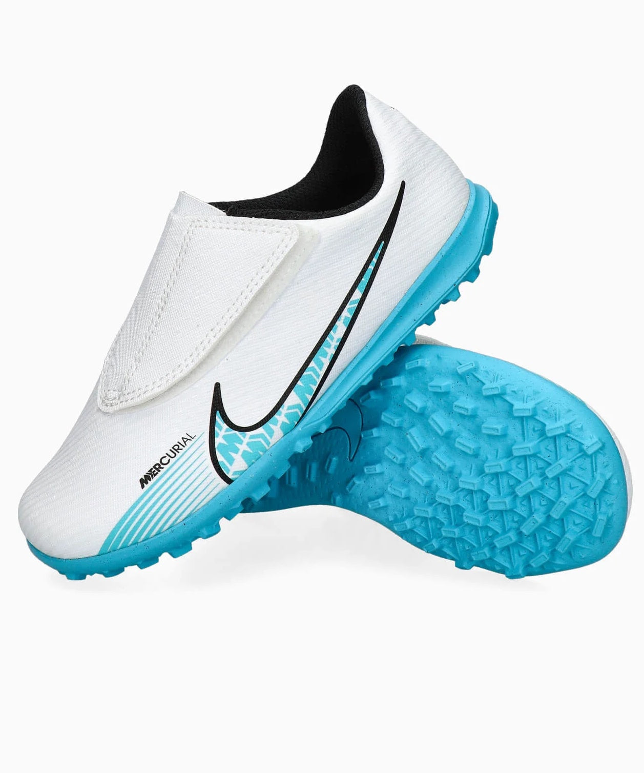 Nike Jr. Mercurial Vapor 15 Club TF WHITE/BALTIC BLUE-PINK BLAST DJ5966-146