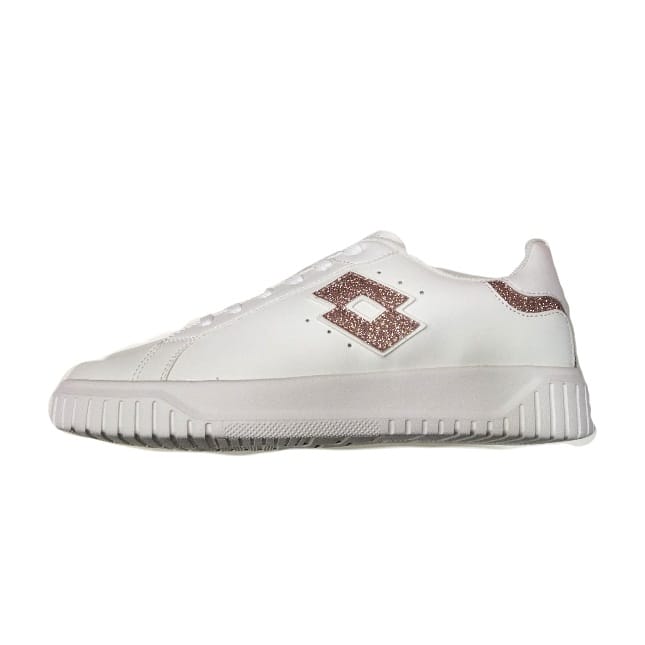Lotto VENUS AMF III GLI W scarpe tennis donna bianco/rosa antico glitter 219257-7YB