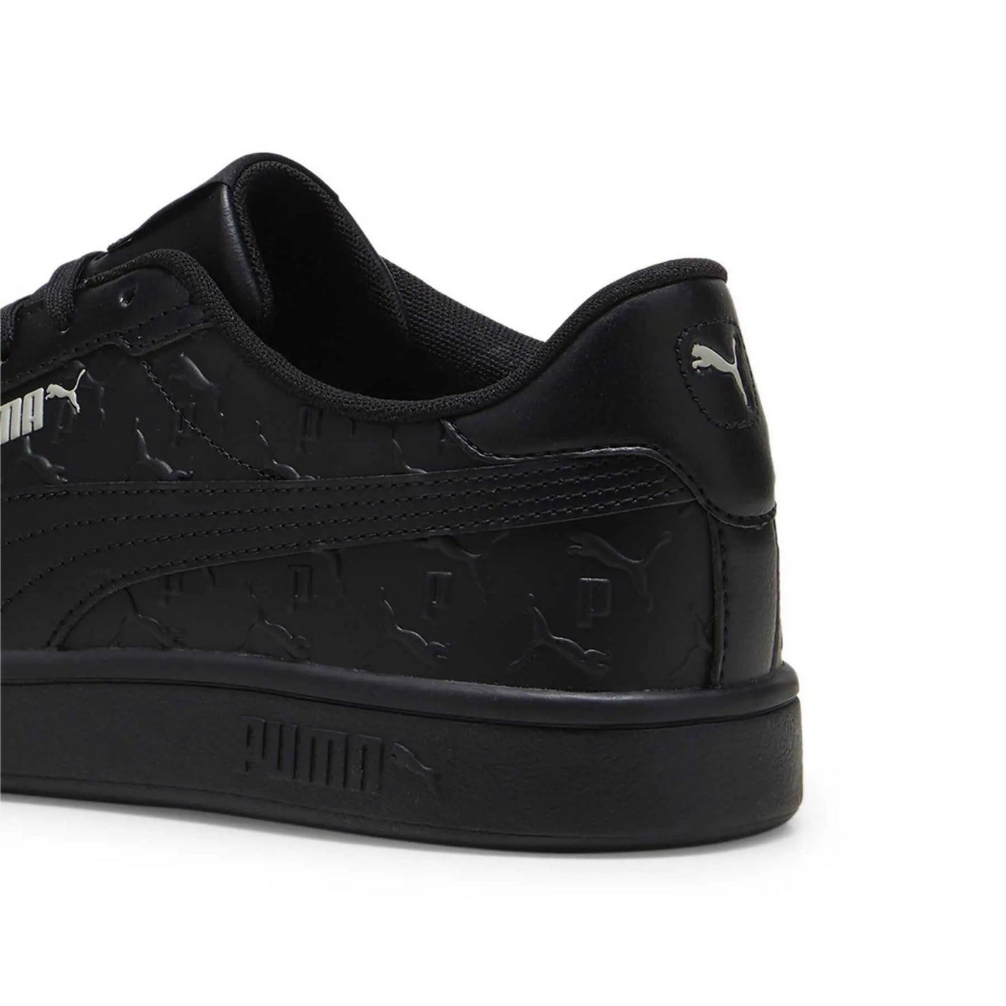 PUM PUMA SMASH 3.0 SUPERLOGO BLACK-SMOKEY GRAY-WHITE 395090-01