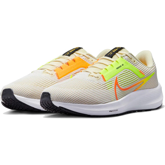 Nike Air Zoom Pegasus 40 WHITE/MULTI-COLOR-COCONUT MILK-VOLT DV3853-101