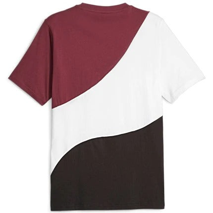 673380-22 PUMA POWER Cat Tee Dark Jasper