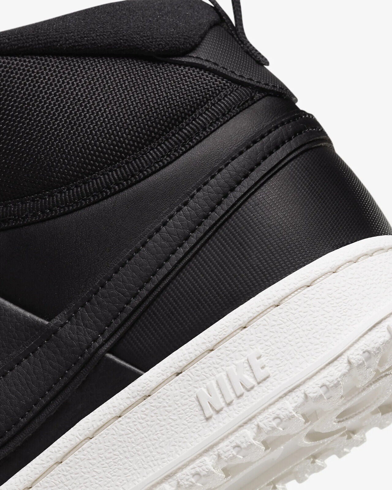 DR7882-002 Nike Court Vision Mid Winter BLACK/BLACK-PHANTOM