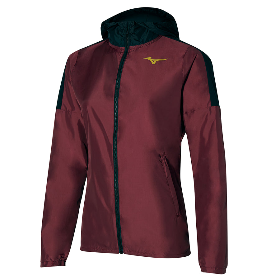 Mizuno TENNIS HOODY JACKET W Cabernet 62GEA20162