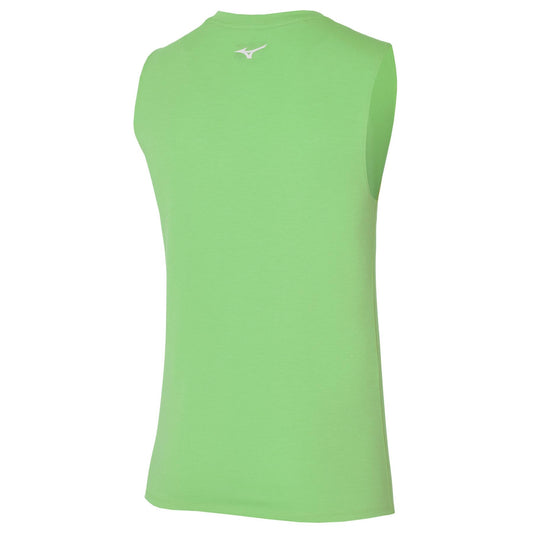 MIZUNO IMPULSE CORE SLEEVELESS LIGHT GREEN J2GA800831