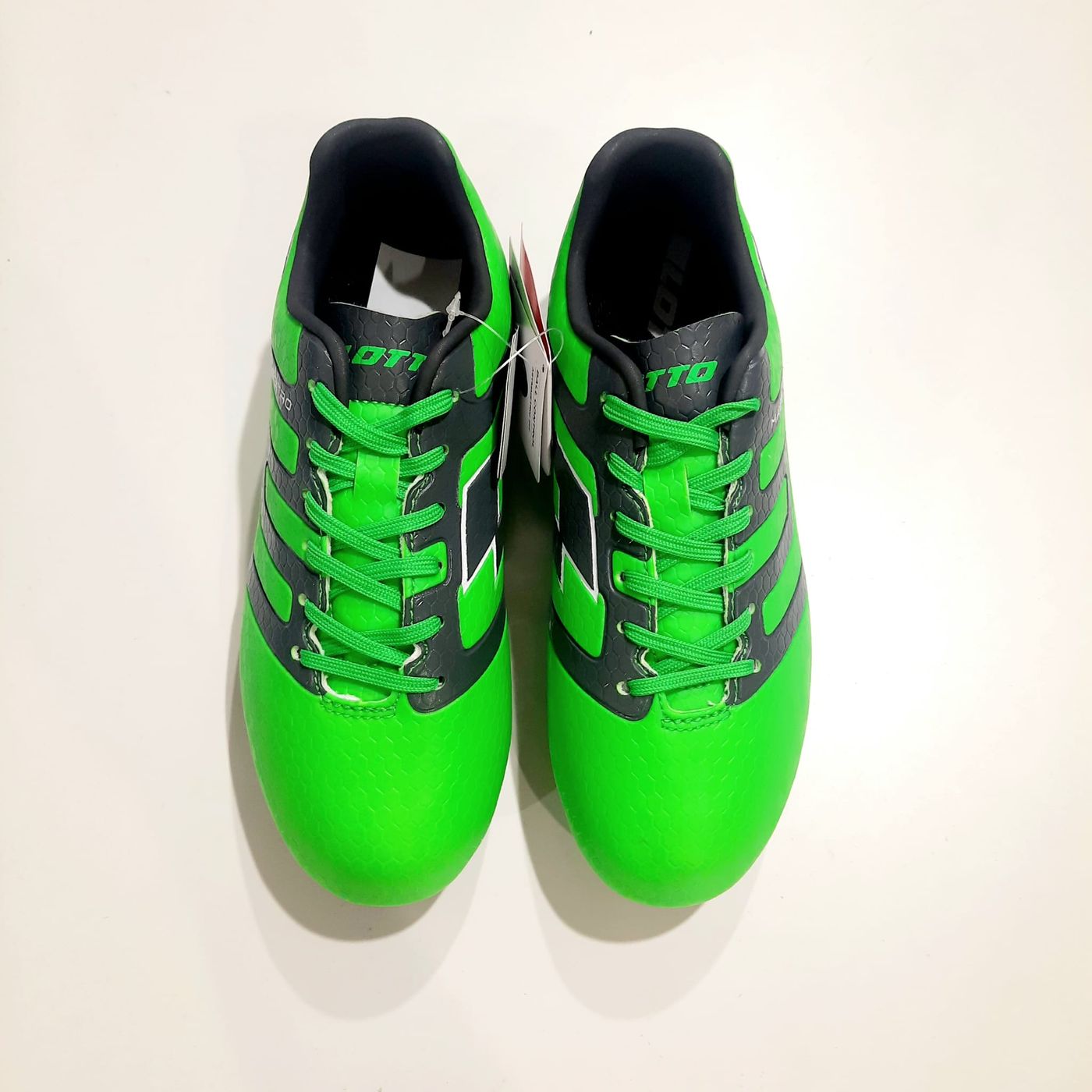 Lotto MAESTRO 700 V AGM JR SPRING GREEN/ASPHALT scarpe calcio bambini/ragazzi verde/grigio 217072-9GG