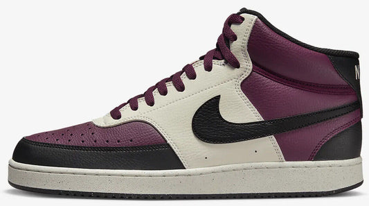 Nike Court Vision Mid Next Nature DARK BEETROOT/BLACK-SAIL DN3577-600