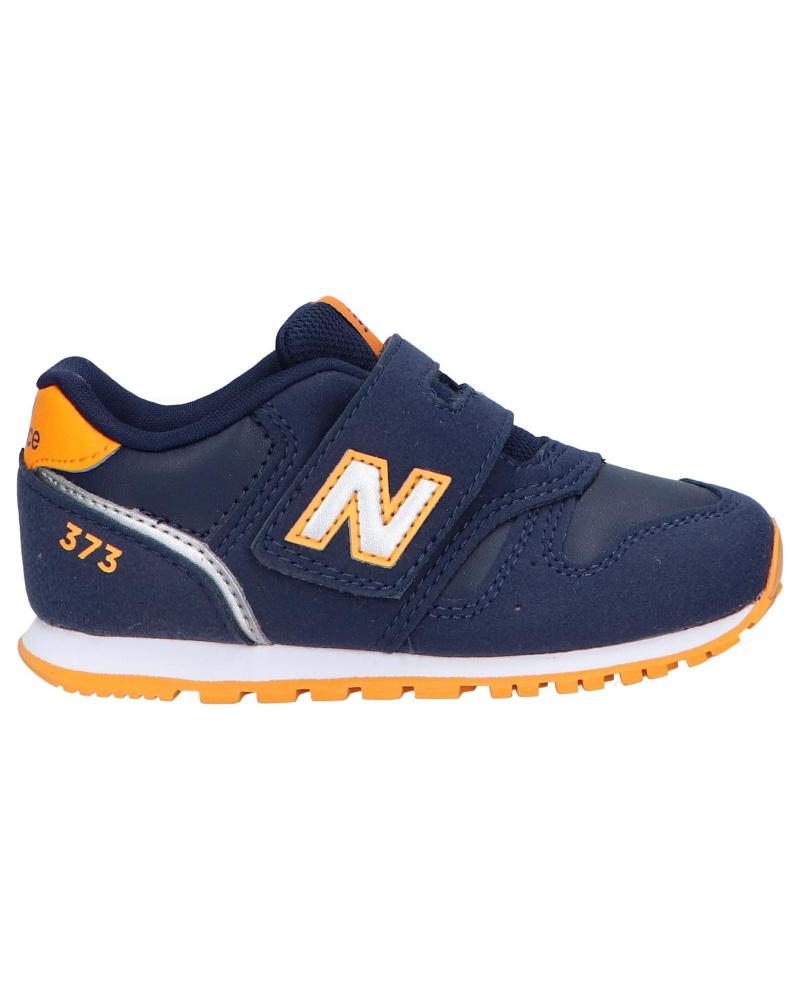 Scarpa Kids Lifestyle 373 PIGMENT Synthetic Leather/Textile scarpe infant bambino blu/arancio IZ373XE2