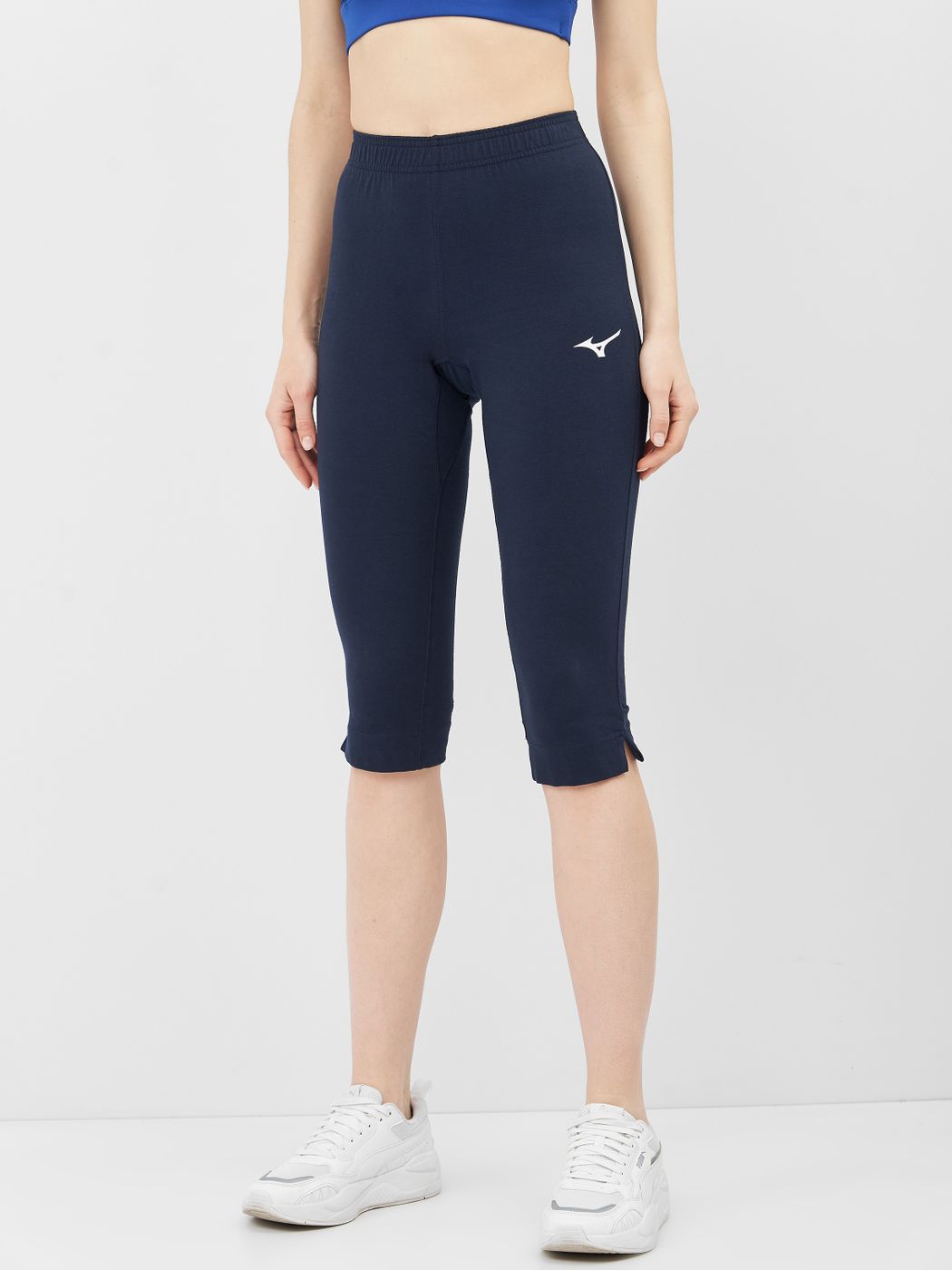 TEAM HIGH-KYU CAPRI PANT WOS Navy V2EB870114