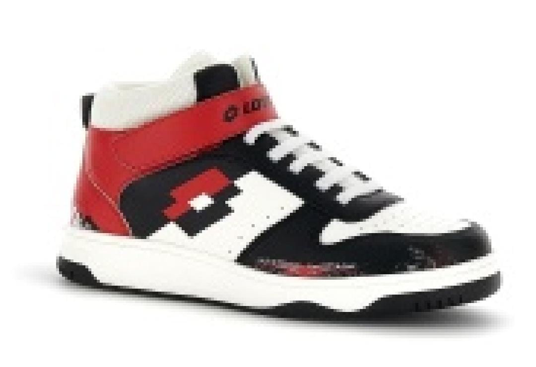 ROCKET 1 AMF II MID CL S WHITE/FLAME RED/ALL BLACK 220138-5W6