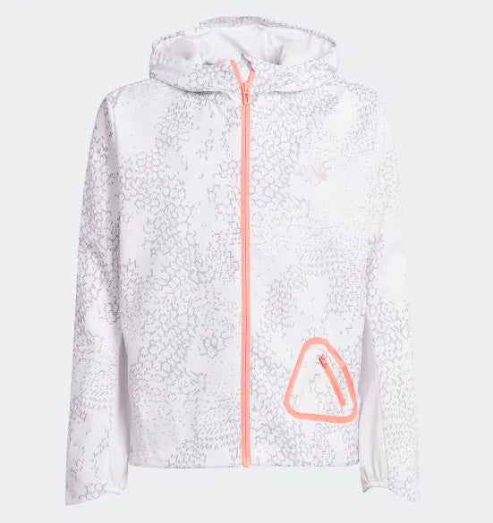 U RUN JACKET WHITE/LGSOGR/REFSIL IB8876