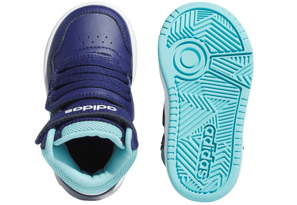 ADI HOOPS MID 3.0 AC I DKBLUE/LTAQUA/FTWWHT IF5314
