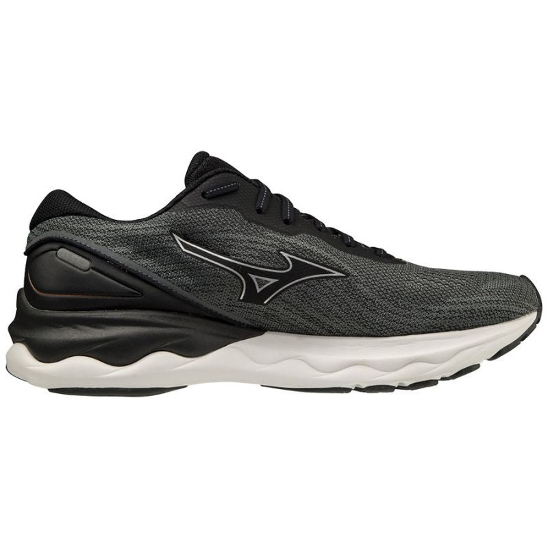 Mizuno WAVE SKYRISE 3 scarpe running corsa uomo nero/grigio/bronzo J1GC220904