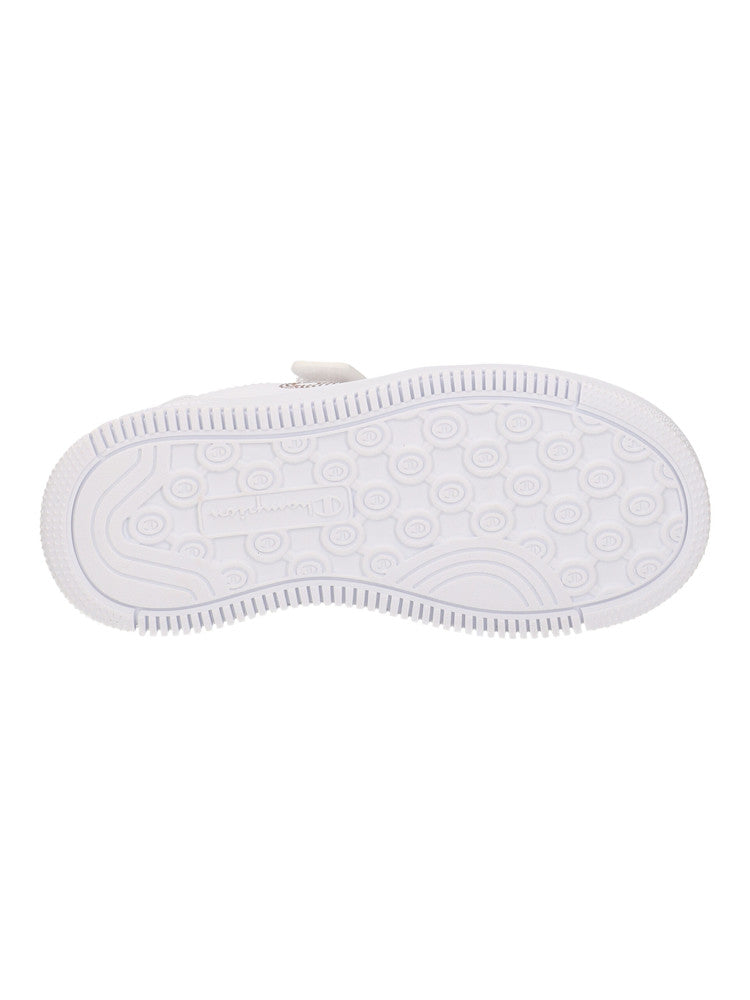 CMP RD18 PLAT GLITTER G PS LOW CUT SHOE WHT/ROSE GOLD S32830-WW008