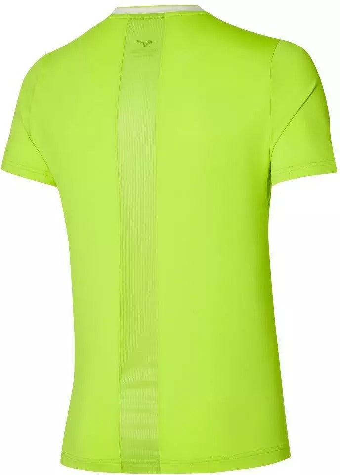 Mizuno Tennis Shadow Graphic Tee 62GAA00332 | T-Shirt Tennis Uomo | Lime
