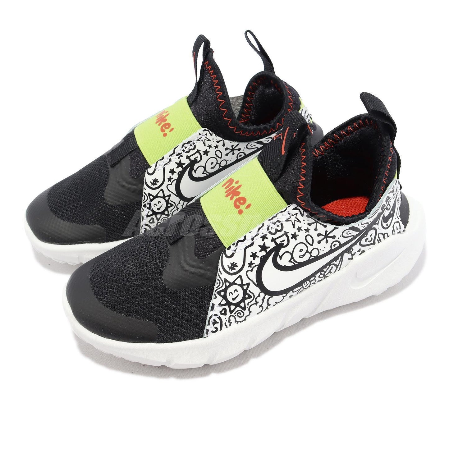 Nike Flex Runner 2 JP BLACK/SUMMIT WHITE-PICANTE RED DV3100-001