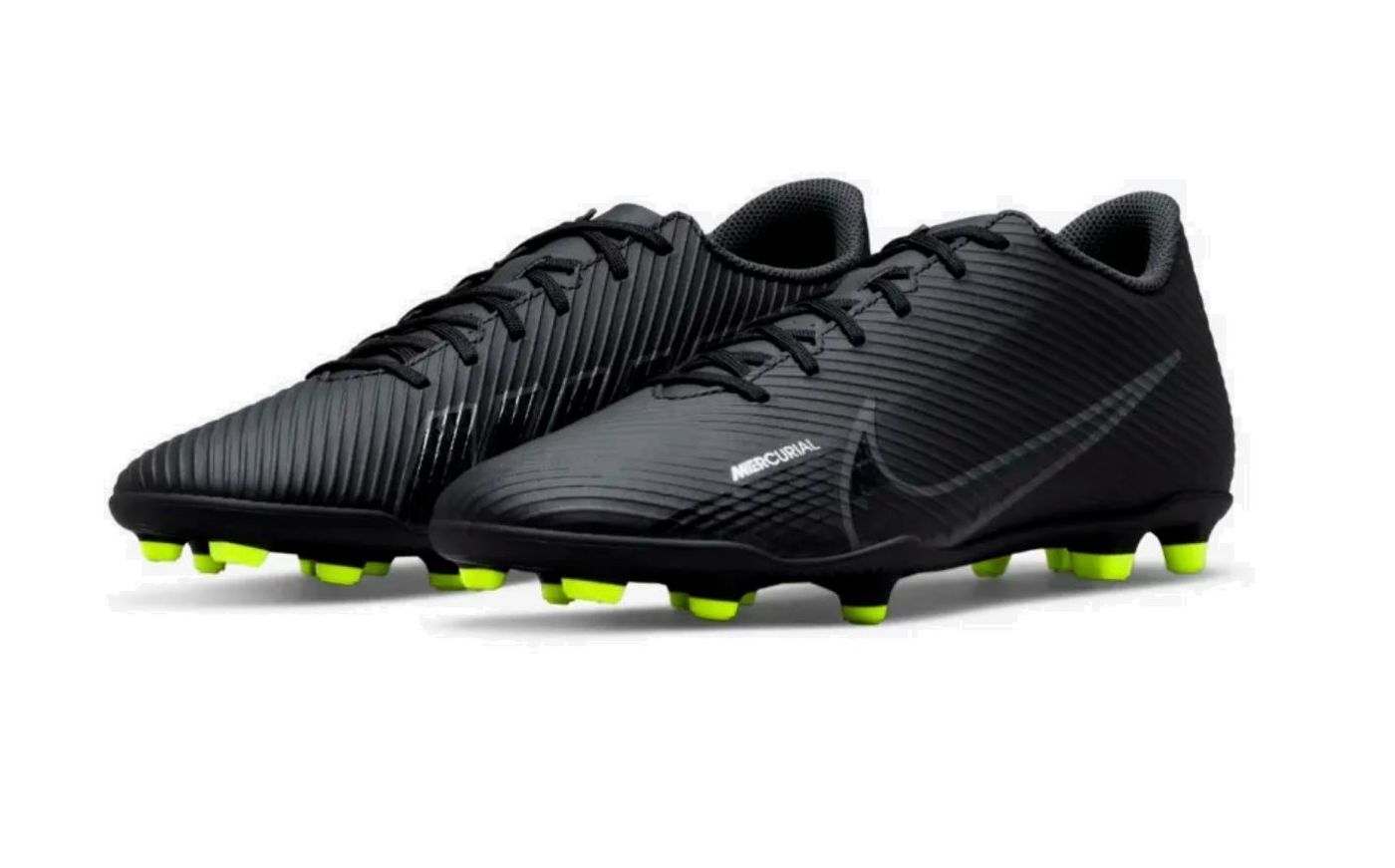 Nike Mercurial Vapor 15 Club MG BLACK/DK SMOKE GREY-SUMMIT WHITE-VOLT scarpe calcio uomo DJ5963-001