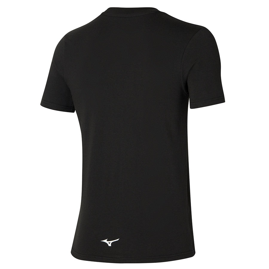 MIZUNO ATHLETIC RB TEE BLACK K2GAA00109