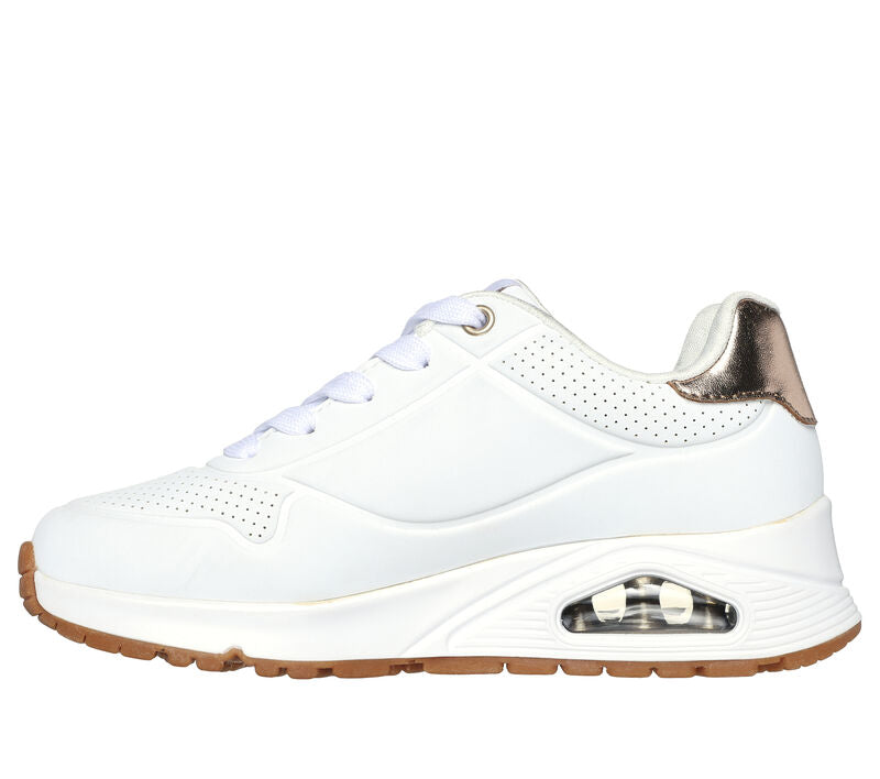 SKECHERS UNO GEN1 - SHIMMER A 310545L-WHT