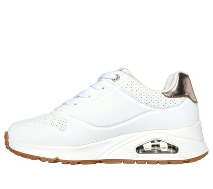 SKECHERS UNO GEN1 - SHIMMER A 310545L-WHT