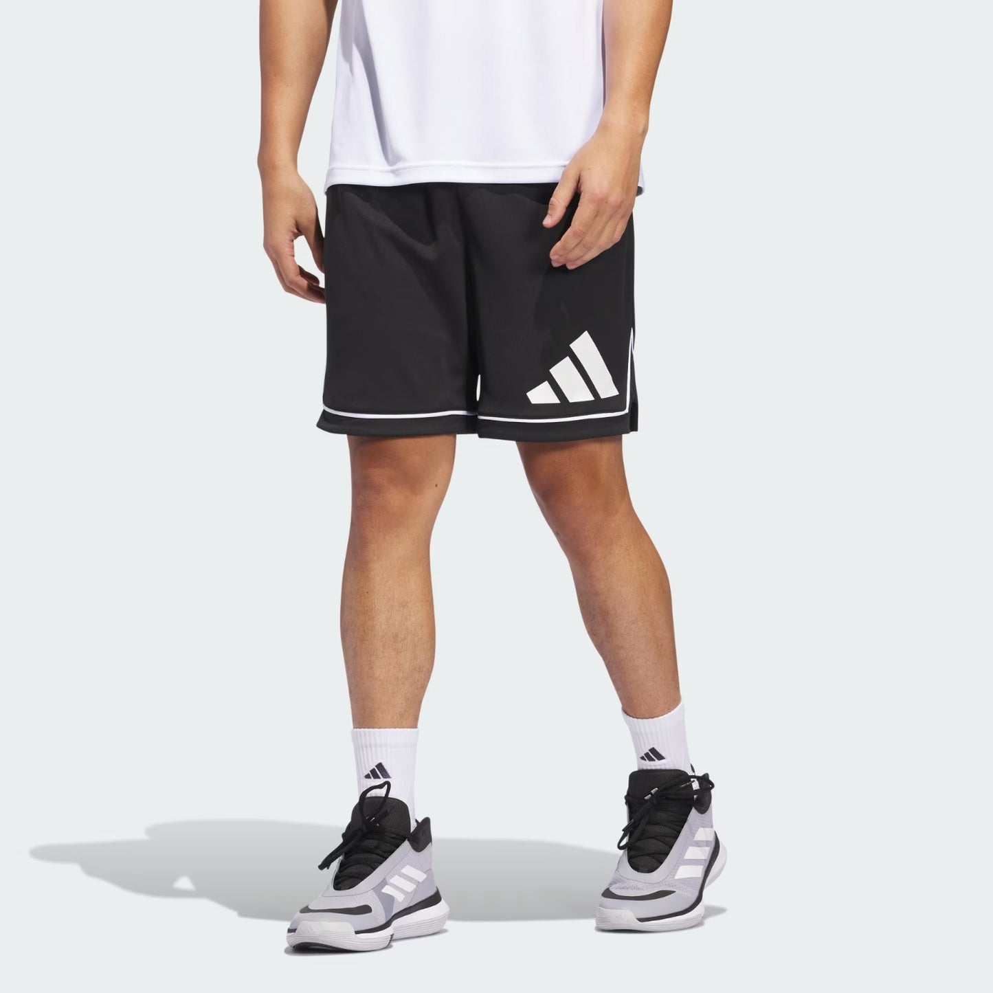 ADIDAS BOS SHORT 9" BLACK/WHITE JN4728